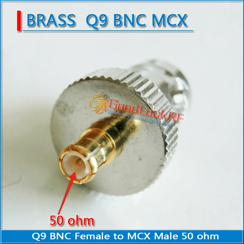 Conector BNC Q9 a MCX, conector BNC hembra a MCX macho, extensor de disco, conector BNC - MCX M/F DVB-T, antena de TV Coaxial recta de 50ohm