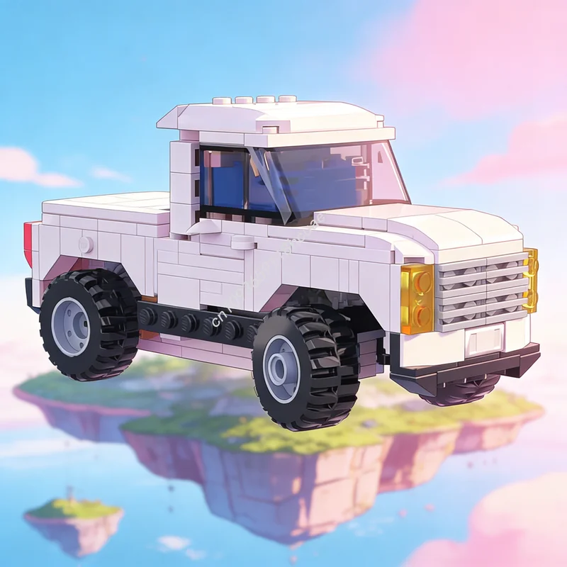 

226 деталей MOC City Champions Радиоуправляемый грузовик, широкоформатная модель, конструктор, архитектурный набор, рождественский подарок, креативная идея, кирпичики