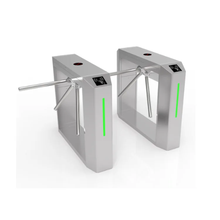 

Factory Price 304 Stainless Steel Fully Automatic Face Recognition RFID Card Access Control System Tripod Turnstile For Office