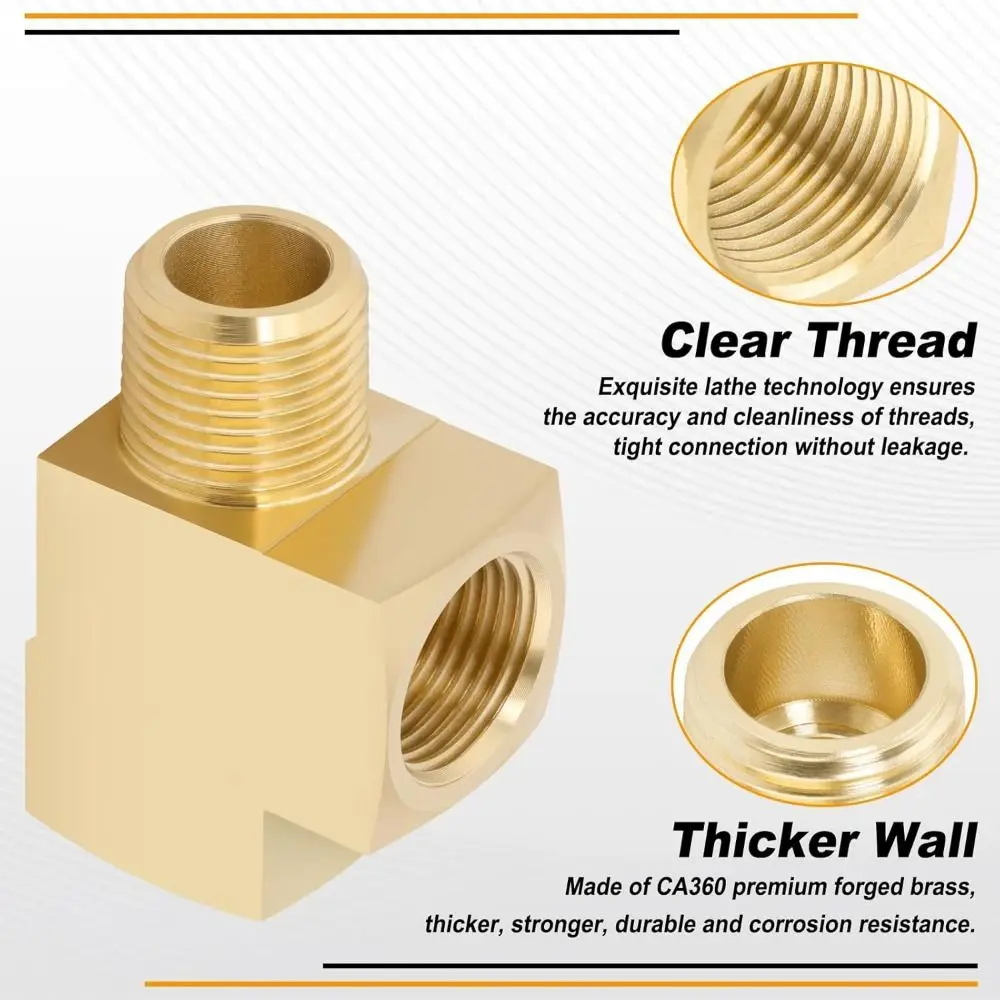 

Профессиональный латунный фитинг NPT, высоконапорный, коррозионностойкий, прочный тройник-разветвитель для водопровода