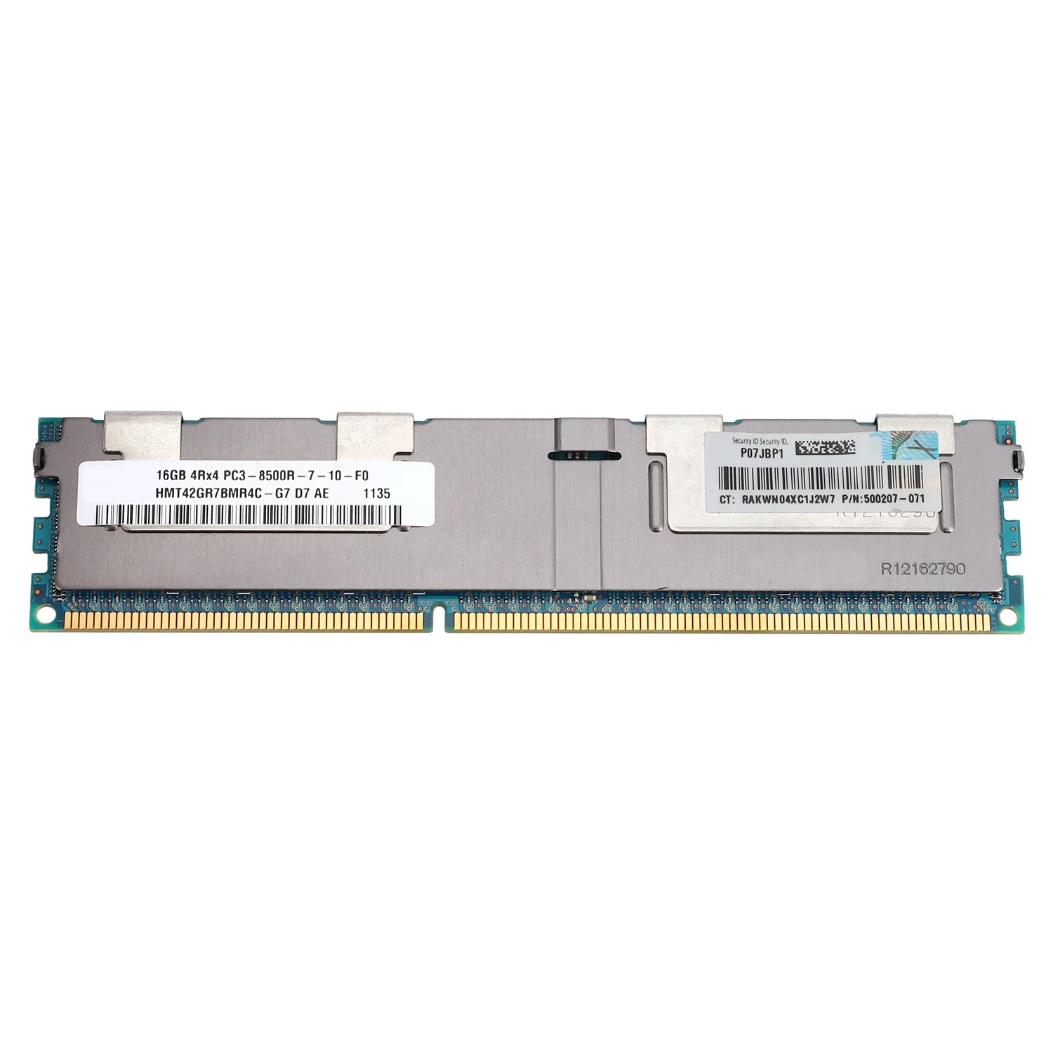 16GB PC3-8500R DDR3 1066Mhz CL7 Kamppin ECC REG Mémoire RAM 1.5V 4Rtage RDIMM RAM pour Serveur Poste de Travail