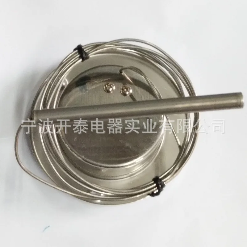 Pizza stove stainless steel thermometer, pointer type temperature display, metal plate thermometer. High temperature resistance