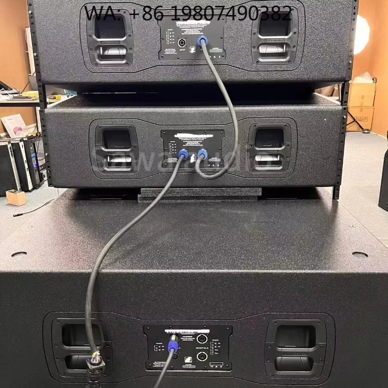 Dual 15 Inch 3-Way Passive Line Array Speaker Professional Active Audio System Outdoor Stage Loudspeaker