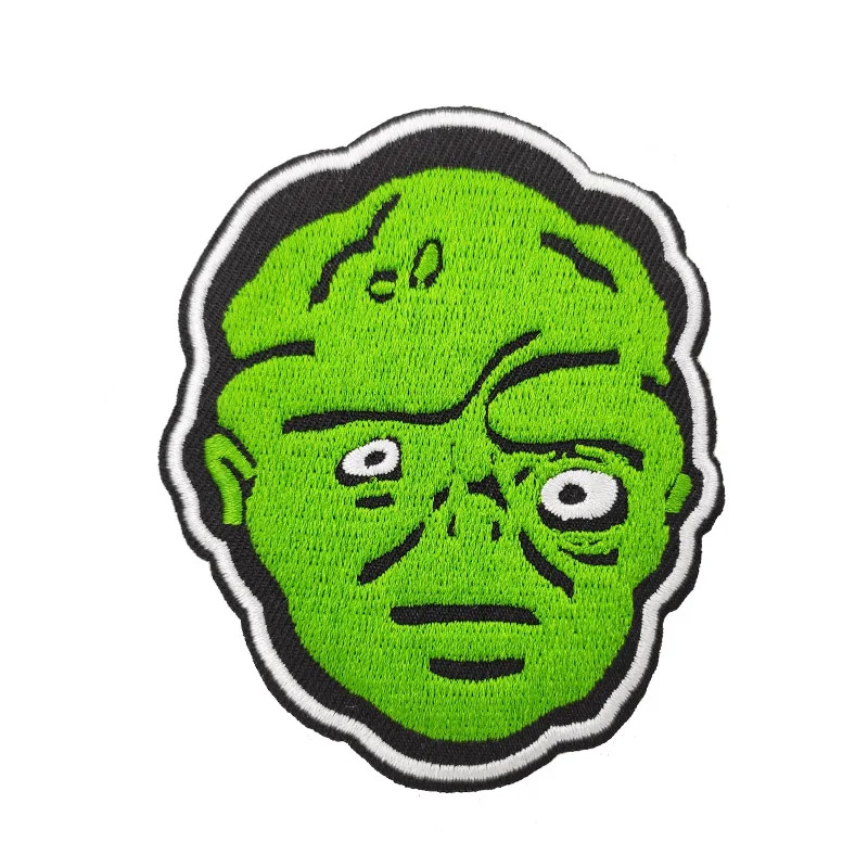 3.35 ''السام المنتقم الوجه المطرزة الحديد على التصحيح ملفين آخر إغراء المواطن Toxie ملصقات صناعة يدوية #1