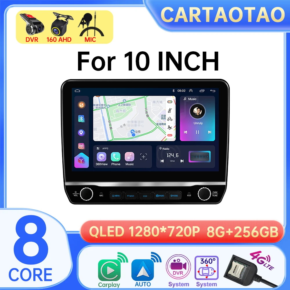 

Android 12 Car Radio Autoradio Universal 2Din Supports 360° Car Audio Multimedia Player For Lada Ford Toyota Honda Suzuki Kia——