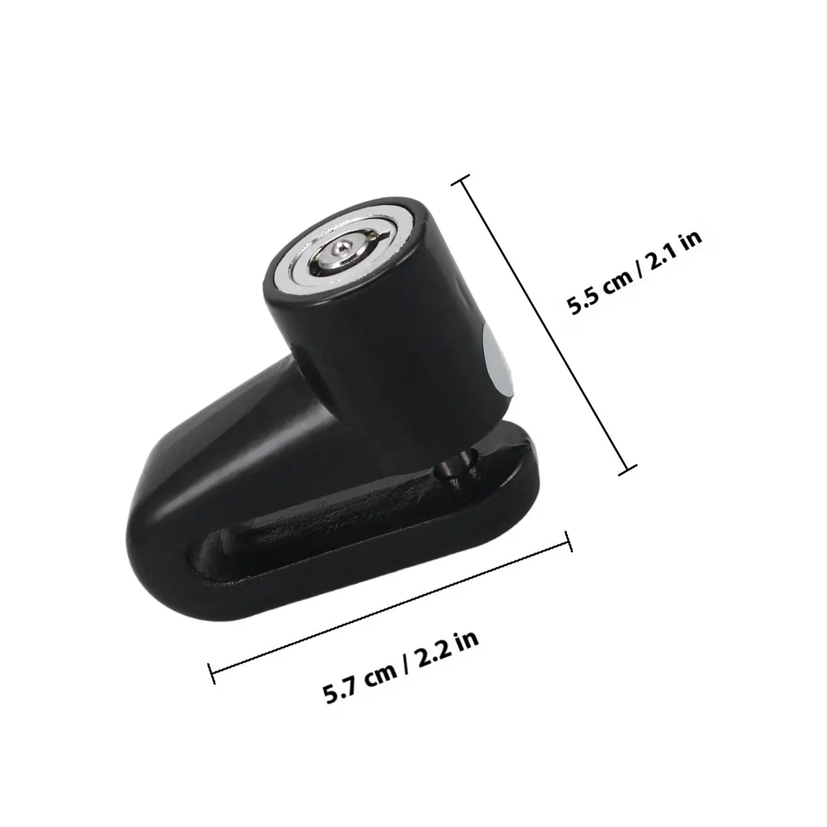 Anti Theft Disc Brake Lock for Motorcycle Scooter Bicycle Lock Heavy Duty Metal Build Locking view 5