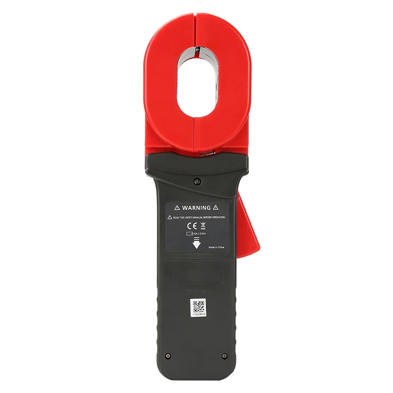 T UT276A+ Portable LCD Clamp Earth Ground Tester Digital Ground Loop Resistance Tester 0-590