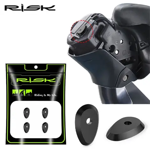 Risco bicicleta eletrônico shifter shift alavanca botão cobre estrada alavanca de mudança espaçador para r8170 r9270 sistema desviador bicicleta