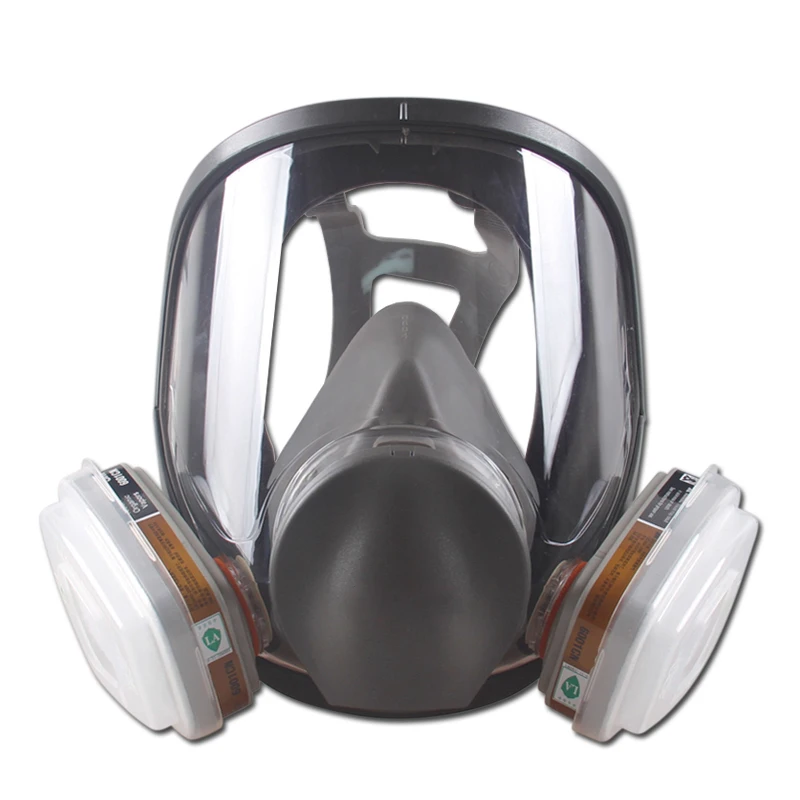 6800 Gas Mask Anti-Formaldehyde Spray Paint Chemical Ammonia Acid Gas Industrial Dust Anti-Odor Full Face Mask