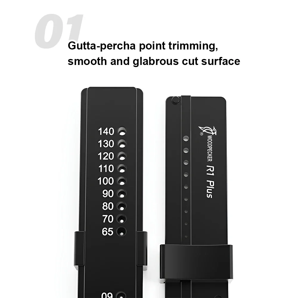 Woodpecker R1 Plus Endodontic Measuring Ruler Autoclavable Endo Scale Gutta Percha Point Span Measurement Tool