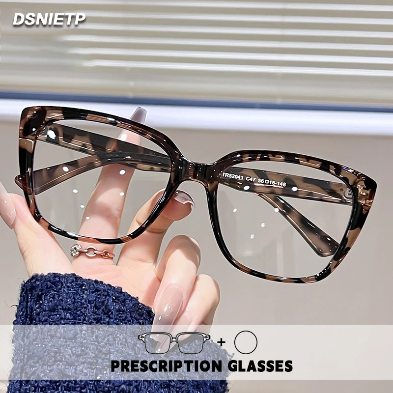 

ISLINO Quality Reading Glasses Women Photochromic Anti Blue Light Prescription Glasses Myopia Eyeglass Frame Progressive Eyewear