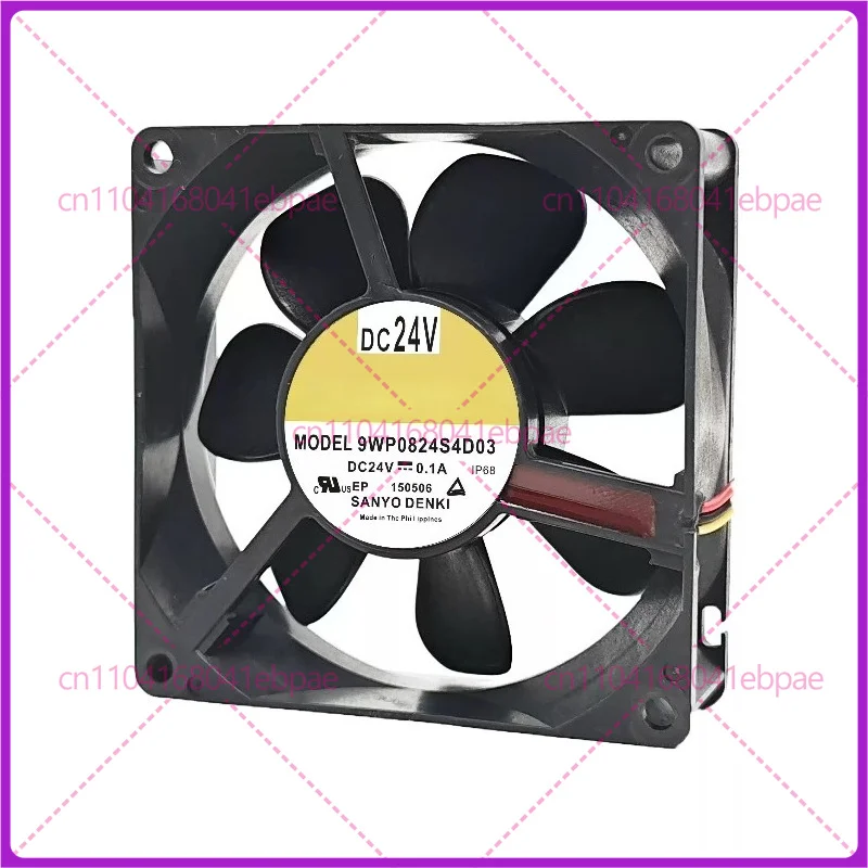 9WP0824S4D03 24V 0.1A 8cm Waterproof Fan Accessory 8025 for Mitsubishi Drive and Inverter