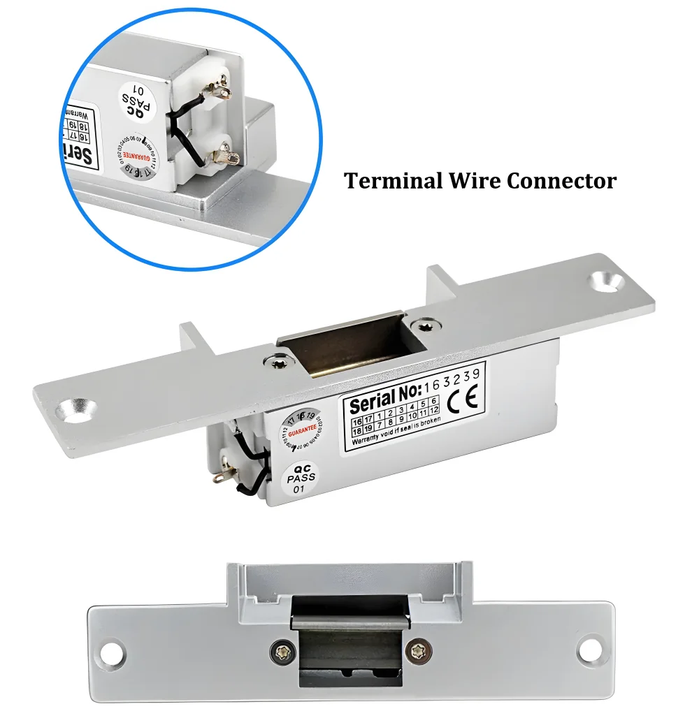 Fail Safe Electric Strike Lock NC / NO 12V DC Fail Secure Electronic Door Locks Mortise Lock for Access Control Entry System