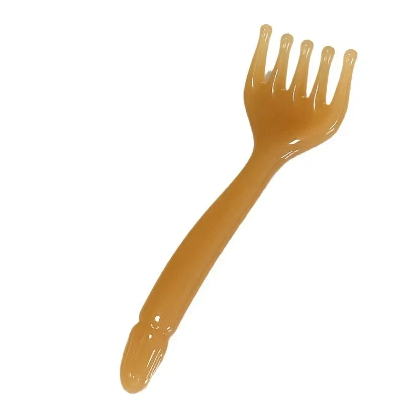 مدلك فروة الرأس غوا شا للجسم الرقبة الساق خمسة مخلب رئيس كشط الراتنج رئيس عصا تدليك تدليك كشط مخلب تدليك #6