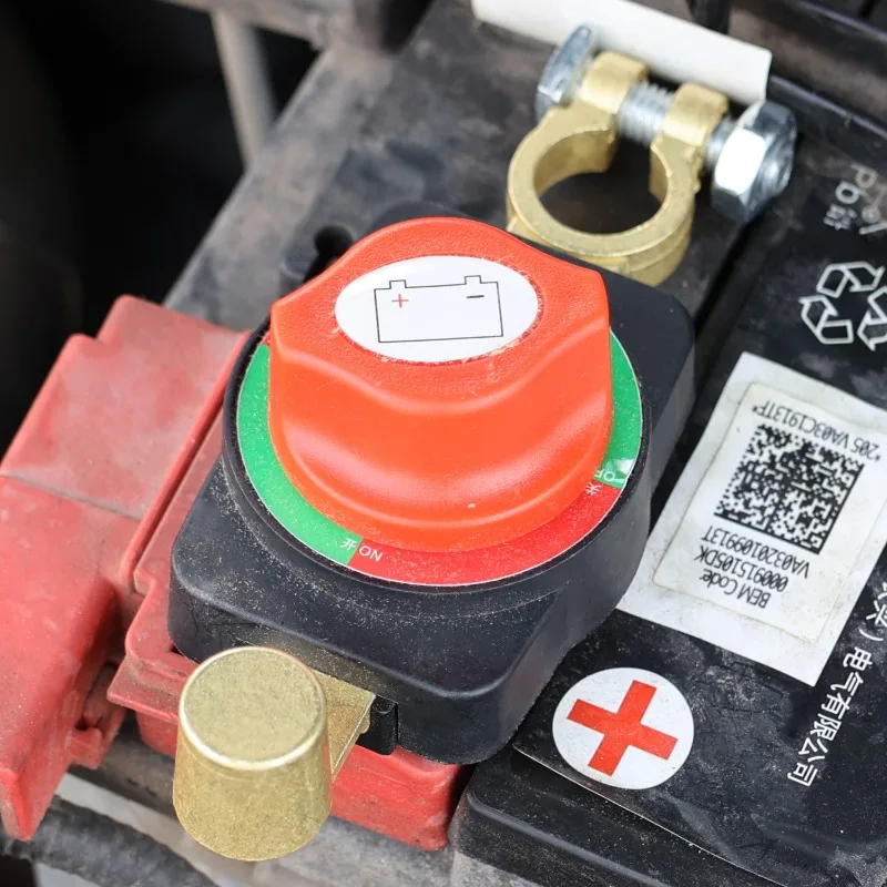 بطارية السيارة القطب الإيجابي قطع التبديل العالمي مقاومة للتآكل لسيارات السيدان سيارات الدفع الرباعي المركبات التجارية 12 فولت-48 فولت ملحق #2