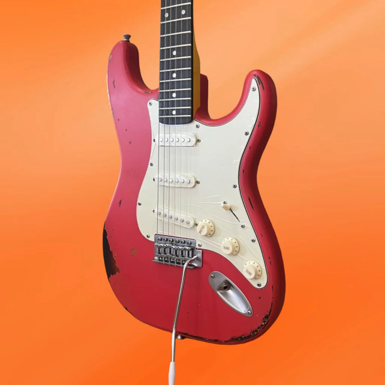 جيتار جديد رائع لعام 2026 الأكثر مبيعًا لوحة أصابع من خشب الورد المشوي بالفحم الأحمر