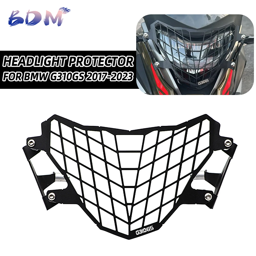 G310GS Headlight Protector For BMW G310 GS G 310GS 2017-2023 Motorcycle Accessories Head Light Lamp Grille Grill Guard Cover