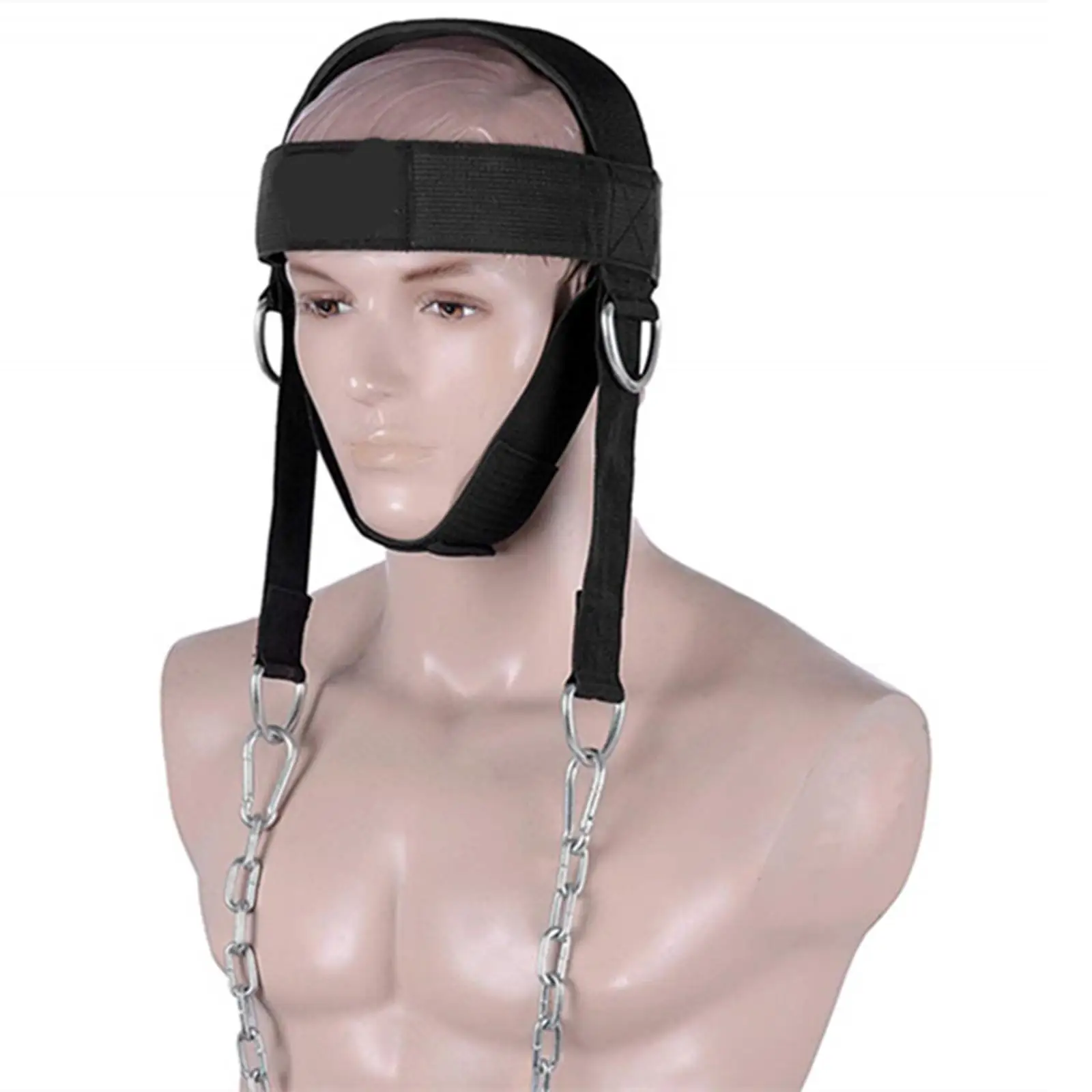 Head Neck Harness Durable Adjustable Equipment for Weight Lifting Workout Boxing