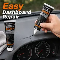 Dashboard Crack Repair Gel 60ml, 2026 New Car Leather Plastic Filler Fast Restore Console Instrument Panel Scratch Fix Tool