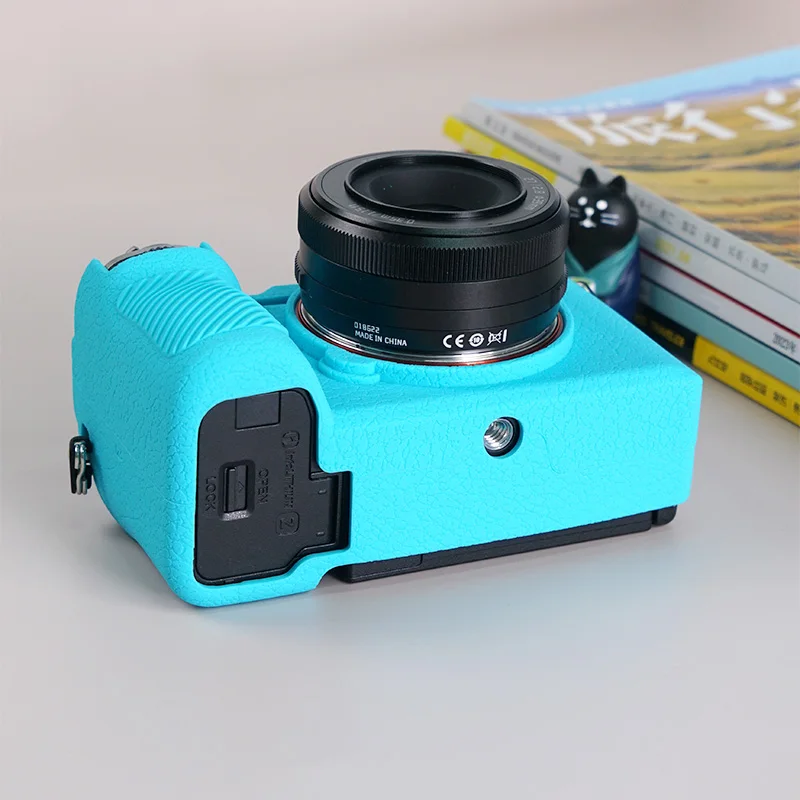 Camera Silicone Case for Sony Alpha 7C Mark II A7CR Camera Cover Full Body Case Protector Sony A7CII A7CR with glass film