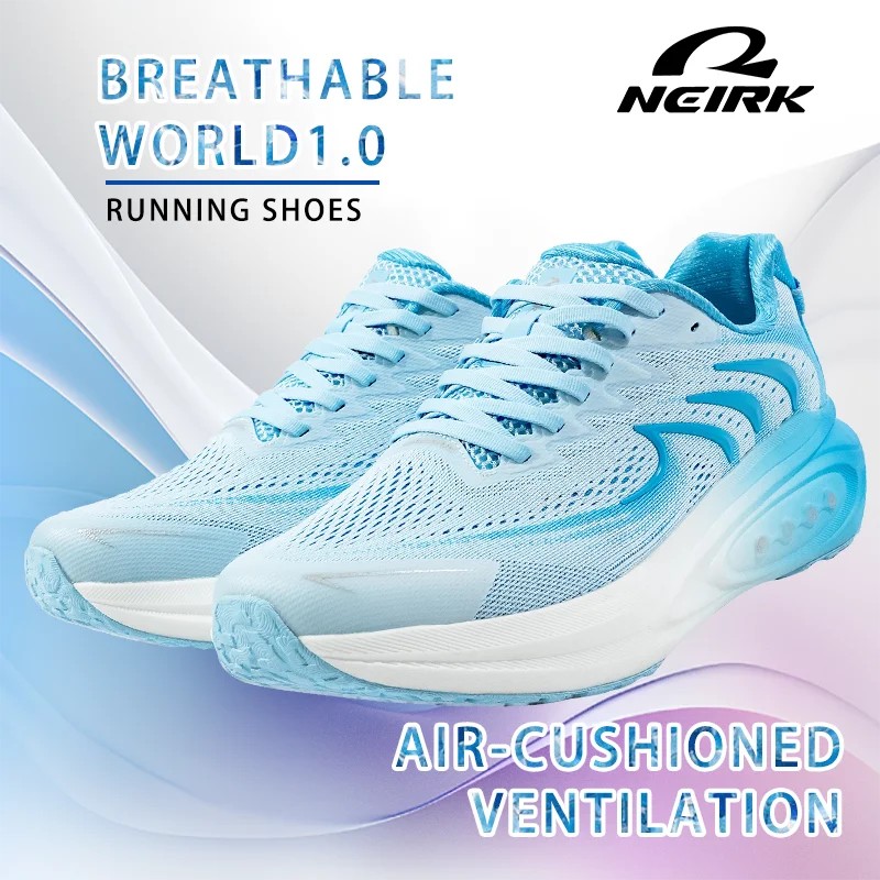

NEIRK 1.0 Nylon Carbon Board Professional Running Shoes Breathable Shock Absorbent Anti Slip Men's Sports Shoes