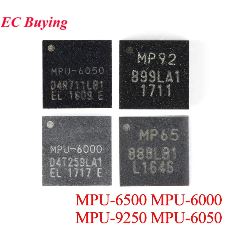 MPU-6050 MPU6050 MPU-6000 MPU6000 MPU-6500 MPU6500 MPU9250 MPU-9250 QFN-24 3 Axis Analog Gyro Sensor + 3 Axis Accelerometer IC