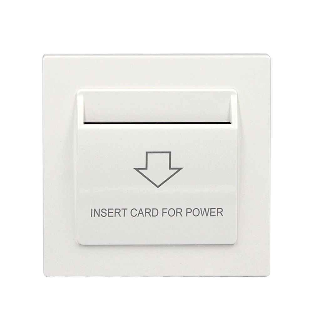 Hotel Room Card Energy Saver Switch 125KHz TEMIC Motel Rfid Contactless Switch Insert M1 IC/ Tk4100 T57 T5557 Card To Take Power