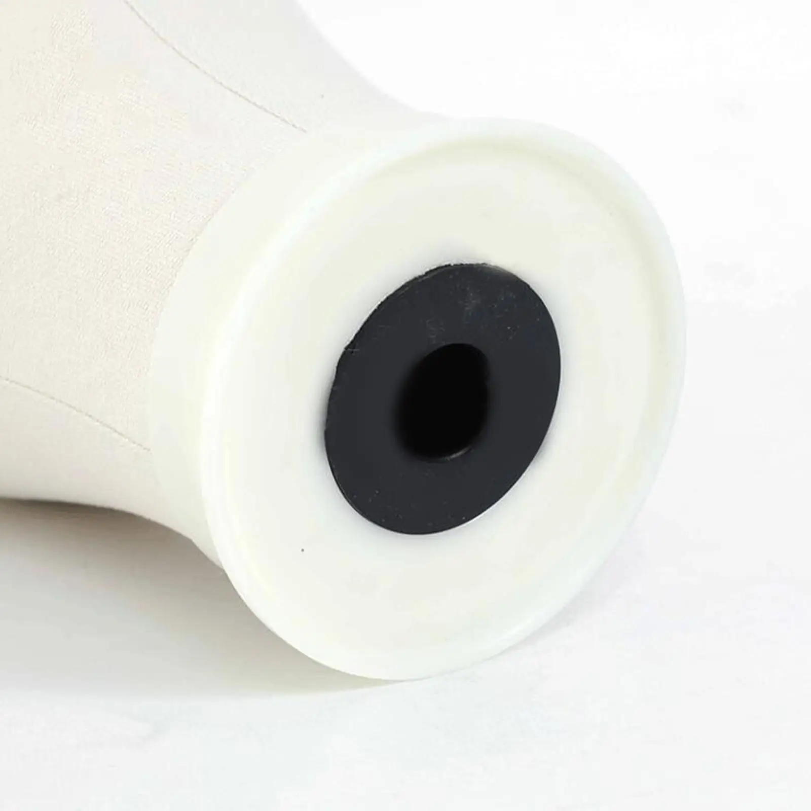 Canvas Mannequin Head, Manikin Wig Display Stand Canvas Block Head Professional with Mounting Holes for Making Wigs, Hats