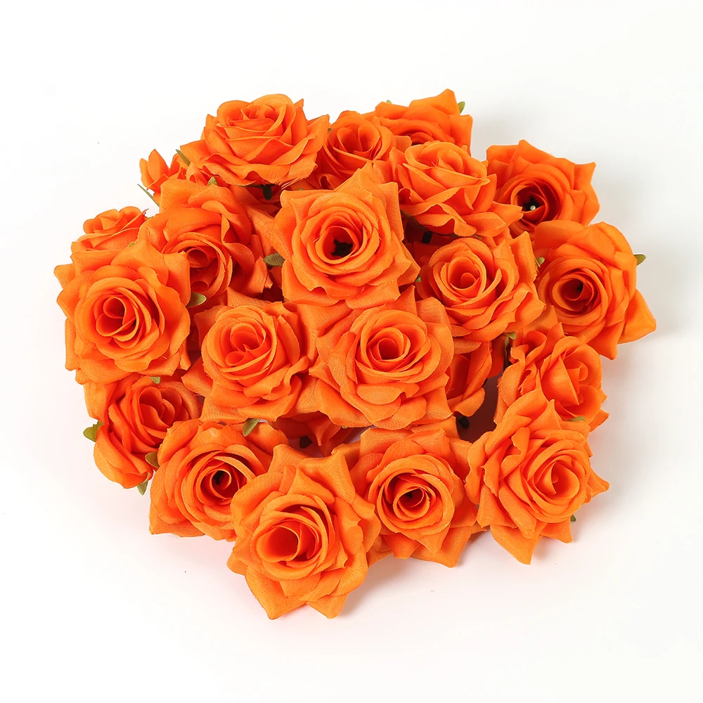 5/10 Stück Rose Künstliche Blumen 6 cm Gefälschte Blumen für Heimdekoration Hochzeitsdekoration Valentinstag Partyzubehör Geschenke Ornament – Detail 9