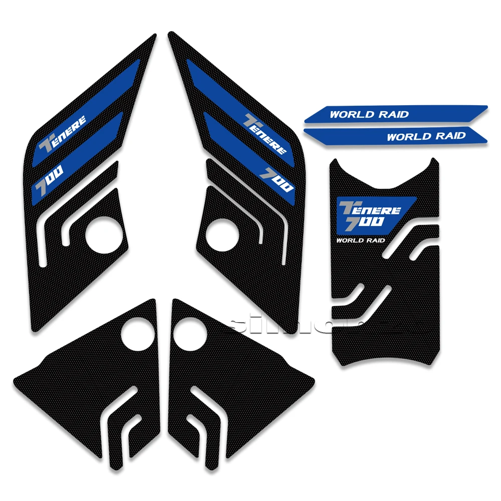 T 700 Decals TENERE 700 Tank Stickers For YAMAHA Tenere 700 Accessories T700 T7 Side Fuel Tank Pad Motorcycle PVC Sticker 19-21