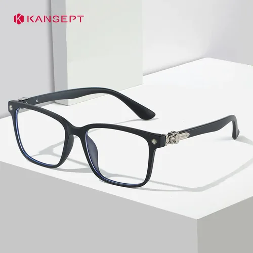 KANSEPT gafas de lectura cuadradas Plus para mujer, gafas de sol de alta calidad para hombre, gafas de luz azul, lentes para miopía, gafas para mujer