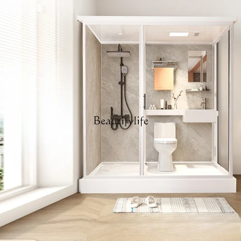 03.*Integrated bathroom Shower room Integrated  Household integrated  Indoor shower room Rural bathroom