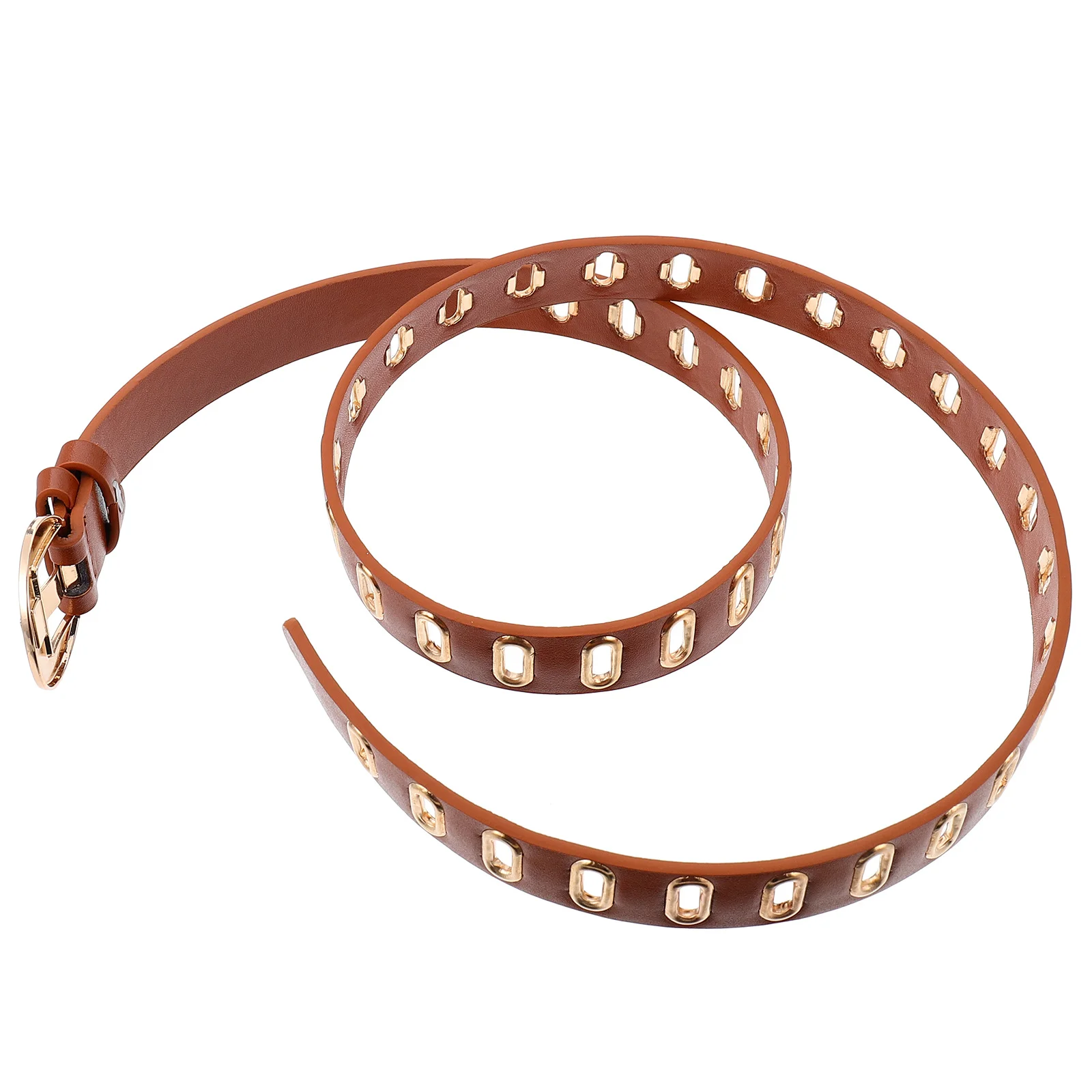 

1Pcs Decorative Waist Belt Fashionable PU Waistband for Women Casual Dress Jeans Stylish Accessory PU Waist Belt