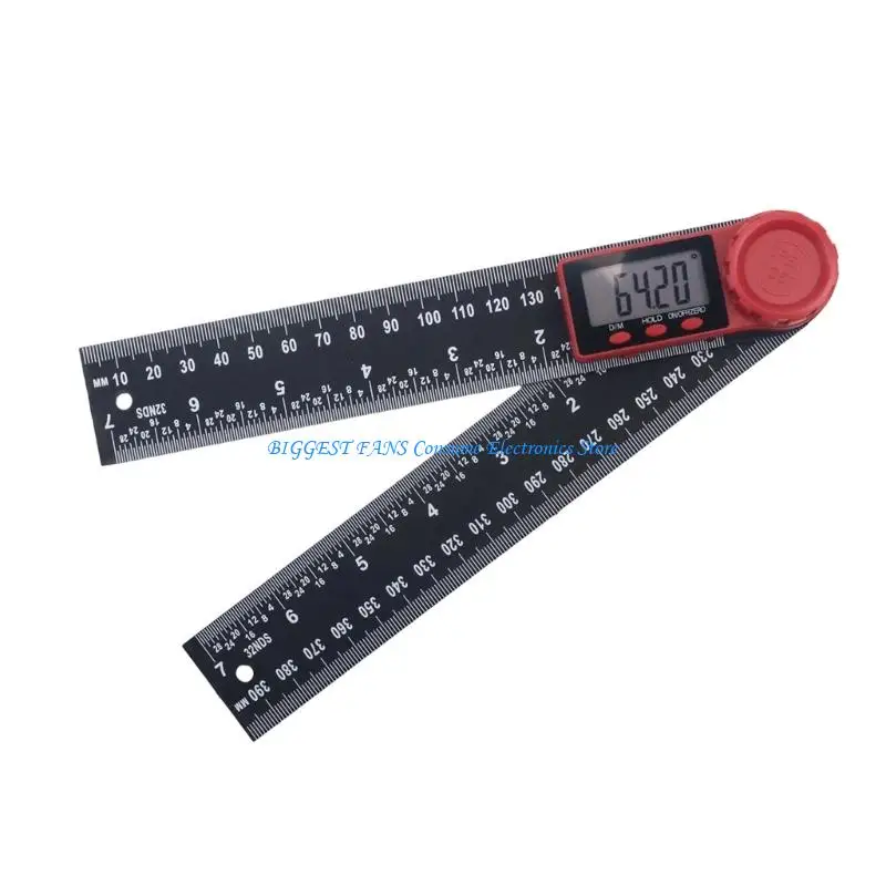 Professional Digital Protractor with Backlit LCD Display Measuring Tool