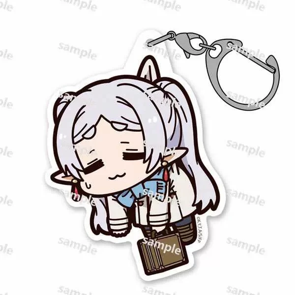 Anime Frieren at the Funeral Himmel Frieren Keyrings Student School Bag Itabag Keychain Collection Pendant Toys