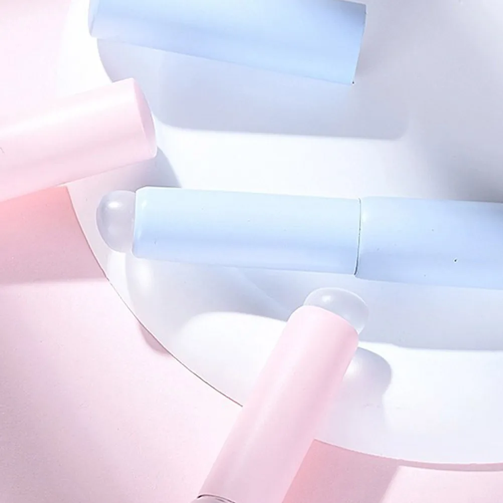 3 個のメイクアップリップブラシキット柔軟なシリコンアプリケーターリップグロスバームクリームアイシャドウ非刺激性美容ツール用