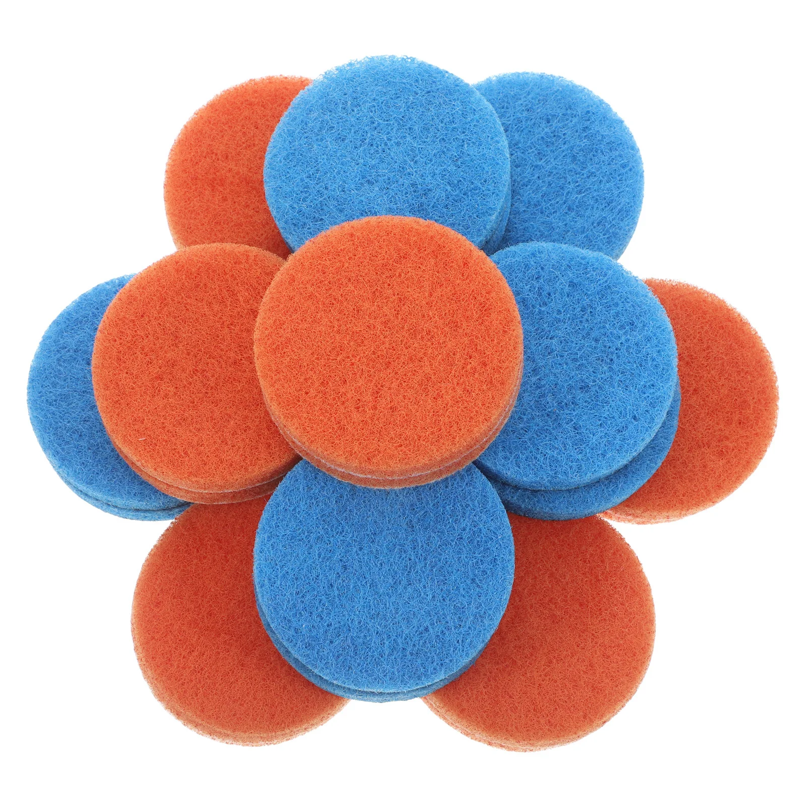 

24Pcs Cleaning Sponge Replacement Pads for Electric Brush Round Scrubbing Pads Non-Scratch Heavy Duty Kitchen Bathroom Floor Car