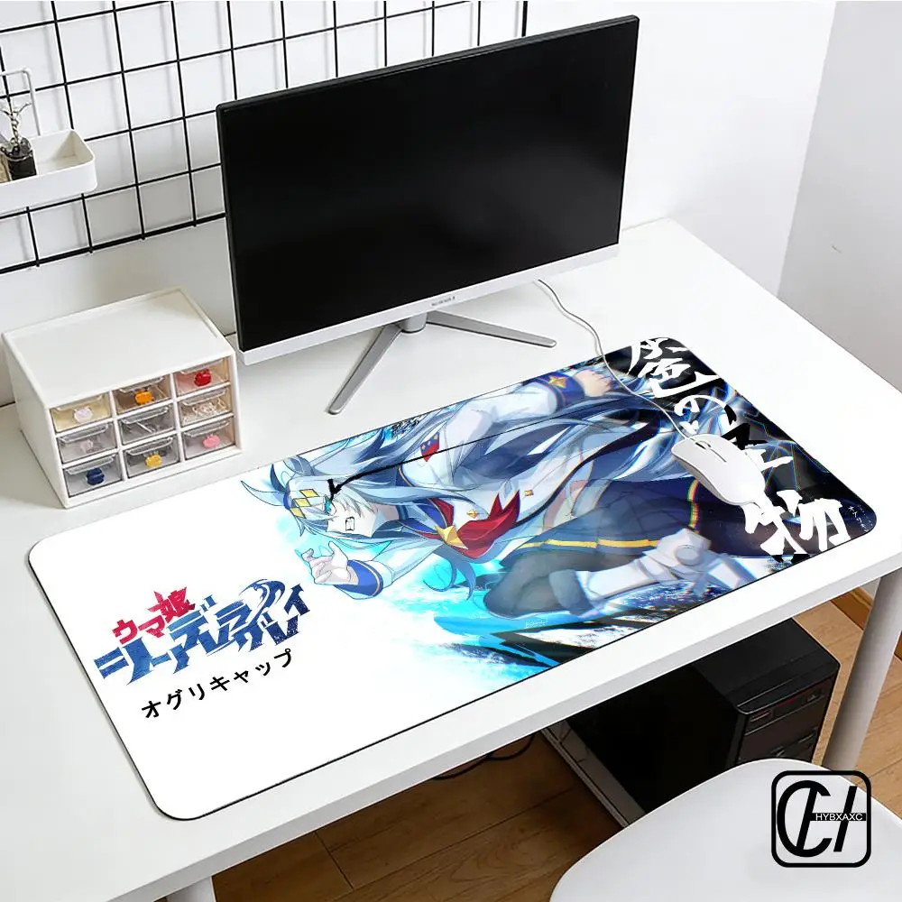 Anime P-Pretty Derby O-Oguri Cap Mouse Pad E-Sports Gaming Mouse Pad Oversize Personalized Desk Pad Keyboard Mouse Carpet HYBXXC
