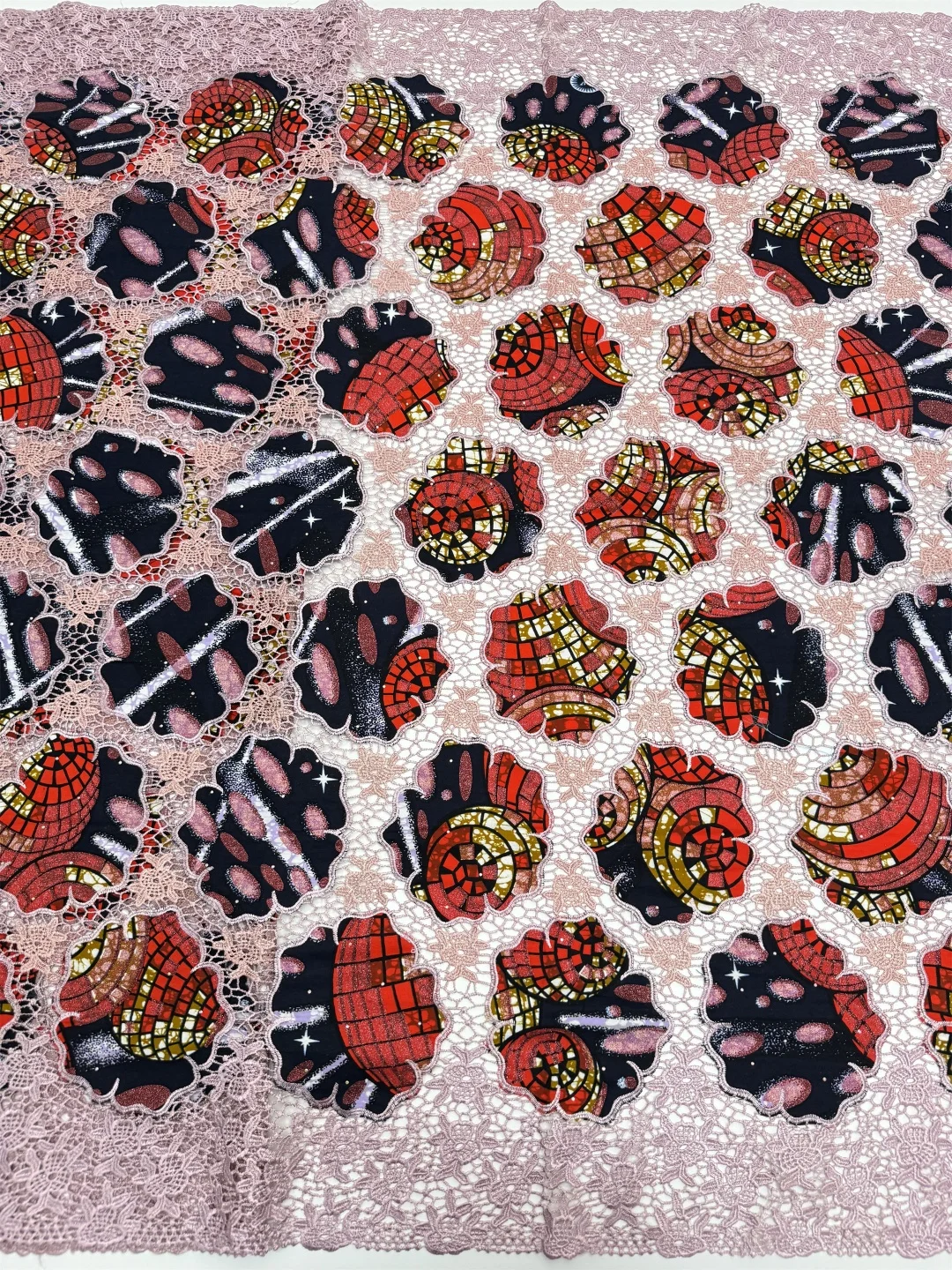Tissu de dentelle africaine de - African Ankara Print avis et prix