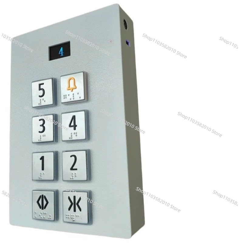 DIY Elevator Button Panel Toy - Simulation Inner & Outer Call Board for Kids Educational Handmade Fun