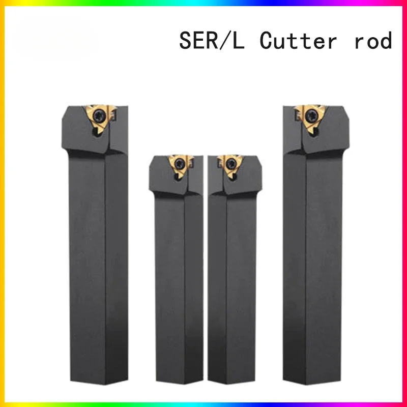 External Thread turning SER SEL cutter bar SER2525 SER3232 SEL2525 SEL3232 M16 M22 P16 TOOL HOLDER Wholesale Carbide inserts