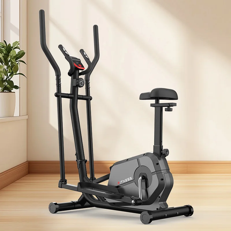

Elliptical Machine for Home Fitness with Two-way Silent Magnetic Control Flywheel