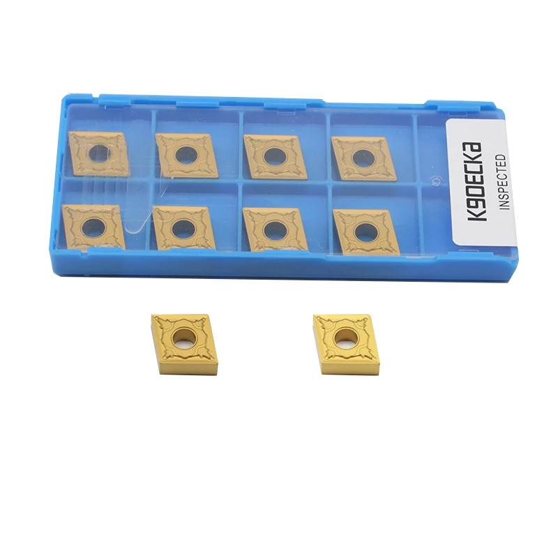 10PCS CNMG120404 CNMG120408 PM CA5525 High quality Carbide Insert CNC lathe External Turning Tool Insert For Steel