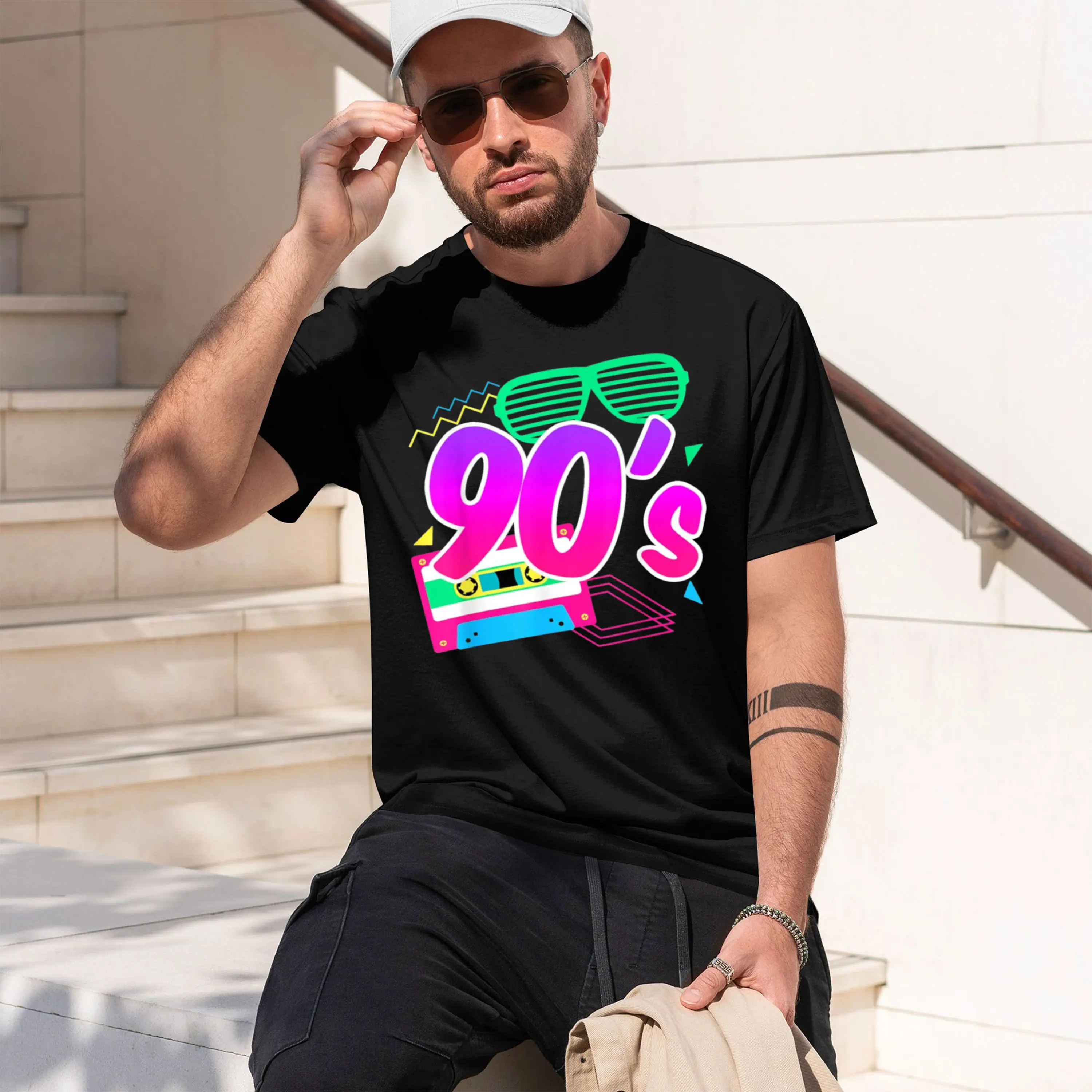 1990's 90s Retro I He The Nineties T-Shirt Funny Shirt Unisex Summer Streetwear Casual Camiseta Hombre 2026 New Model Short-slee