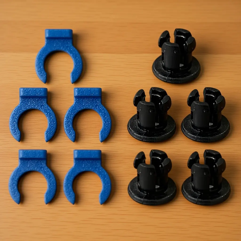 

1Set Sturdy Plastic Hotend Extruder Collet Clamp 3D Printer Extruder Tube Coupling Easy Install Removal 3D Printing Parts