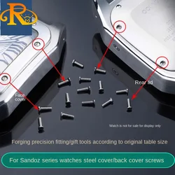 Screw repair watch accessories for Cartier Santos case screw, front cover, back cover screws, men women watches bezel screws