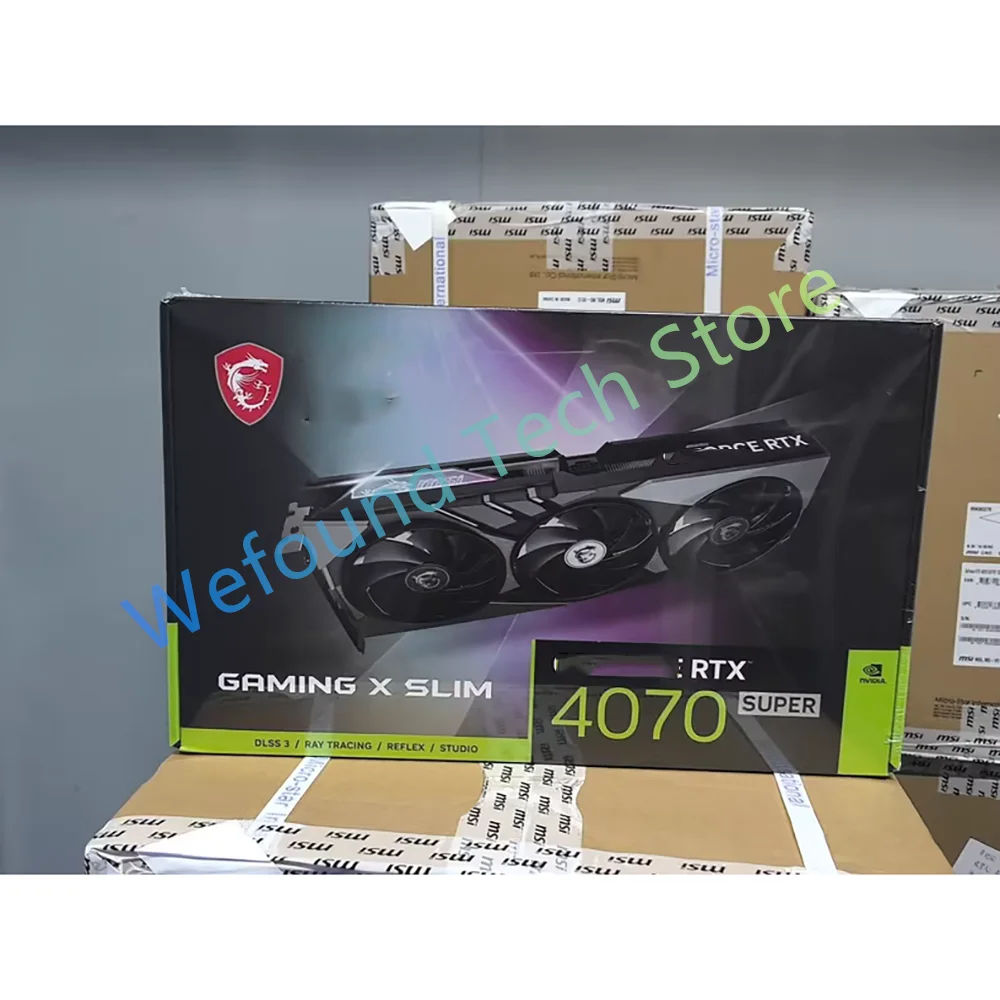 For MSI GAMING X SLIM Dragon X Desktop Standalone Graphics Card RTX4070 SUPER 12G