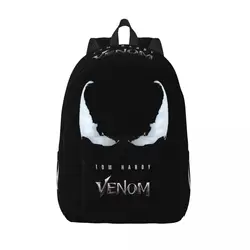 2024 Movie Venom The Last Dance Backpack for Kindergarten Primary School Student Bookbag Boy Girl Kids Canvas Daypack for Travel