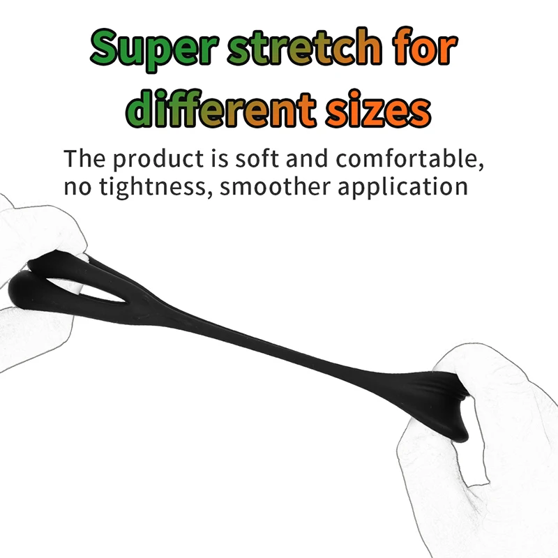 عبودية القضيب الدائري كم سيليكون العفة قفص كوكرينج لعبة الجنس للرجال مثلي الجنس تأخير القذف قوي الانتصاب القضيب موسع #5