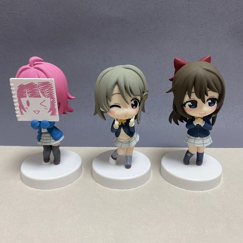 

Japanese Bandai Genuine Scale Model LoveLive!School Idol Project Nakasu Kasumi Osaka Shizuku Tennouji Rina Action Figure Toys